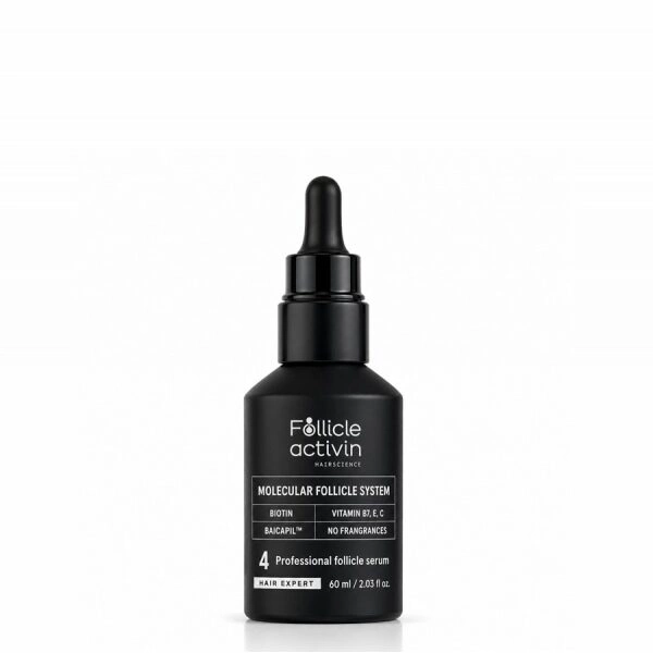 FOLLICLE ACTIVIN – ein einzigartiges, folikelaktivierendes Serum mit 5x höherer Konzentration an Wirkstoffen